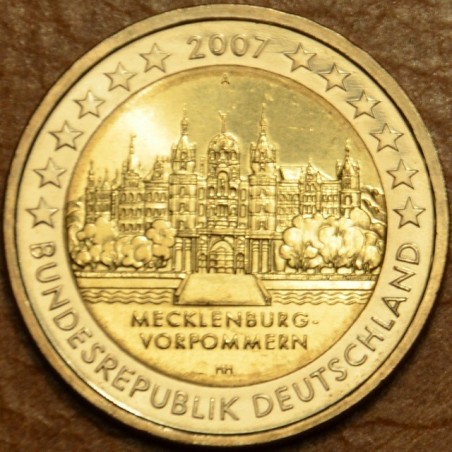 Euromince mince 2 Euro Nemecko 2007 \\"A\\" Meklenbursko-Predpomora...