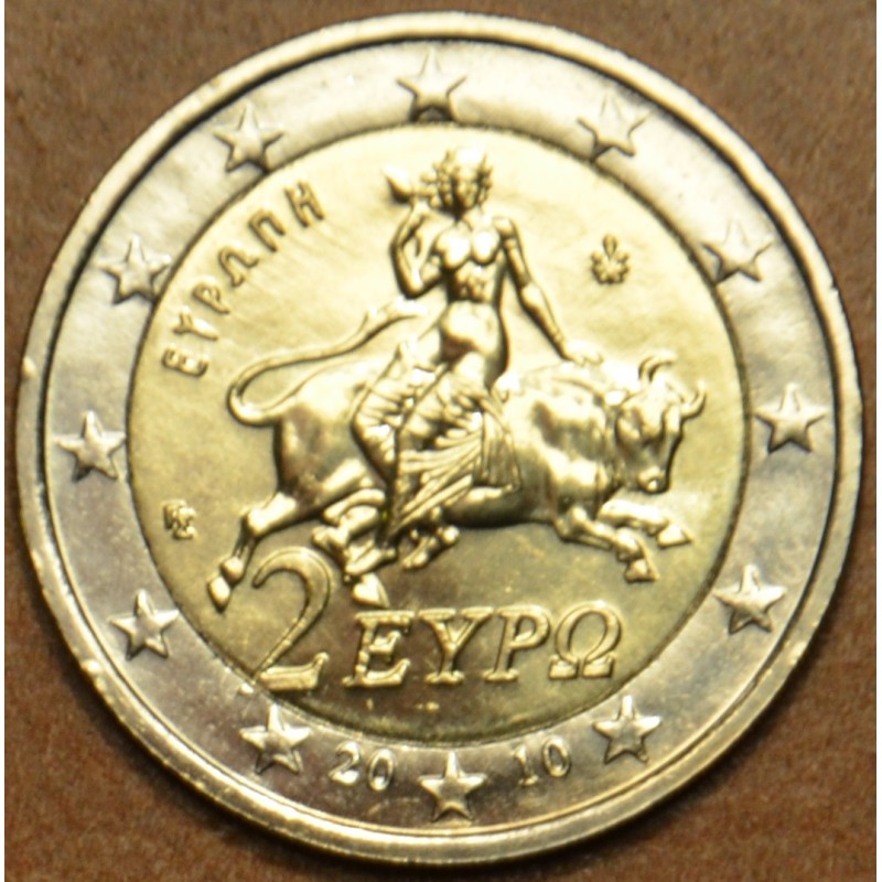 eurocoin eurocoins 2 Euro Greece 2010 (UNC)