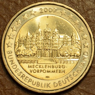 euroerme érme 2 Euro Nemecko 2007 \\"F\\" Mecklenburg-Vorpommern ka...