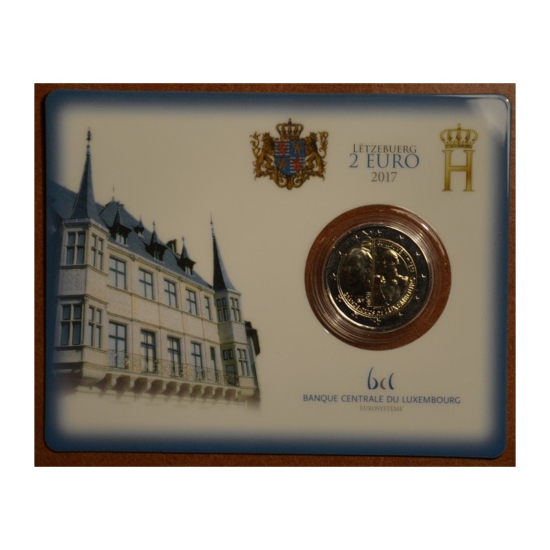 eurocoin eurocoins 2 Euro Luxembourg 2017 - Grand Duke Guillaume II...