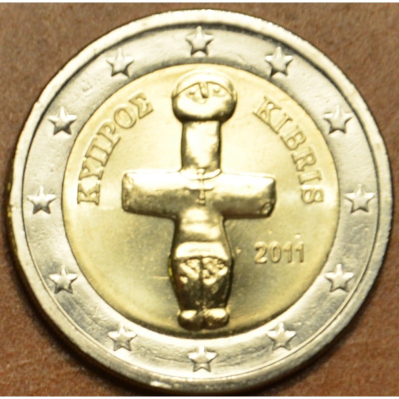 eurocoin eurocoins Damaged 2 Euro Cyprus 2011 (UNC)