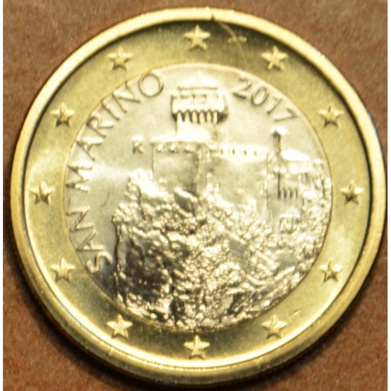 Euromince mince 1 Euro San Marino 2017 - Druhá veža (UNC)