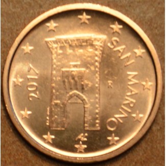 euroerme érme 2 cent San Marino 2017 (UNC)