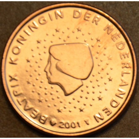 eurocoin eurocoins 1 cent Netherlands 2001 (UNC)