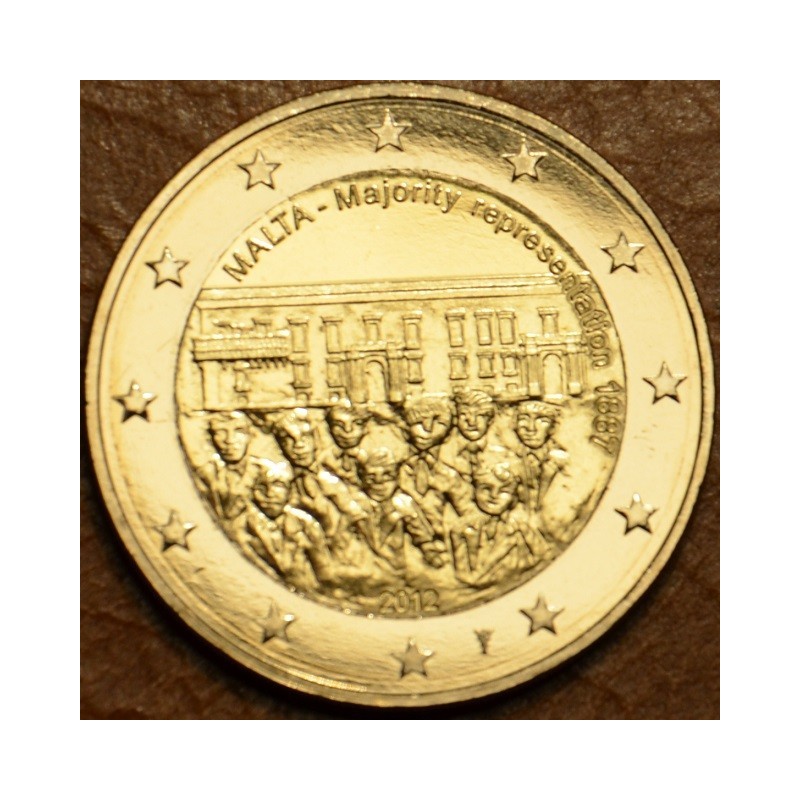 euroerme érme 2 Euro Málta 2012 - Málta történelme: A többségi képv...