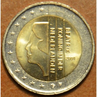 euroerme érme 2 Euro Hollandia 2001 - Beatrix királynő (UNC)
