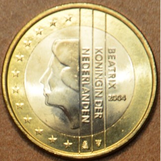 Euromince mince 1 Euro Holandsko 2004 - Kráľovná Beatrix (UNC)