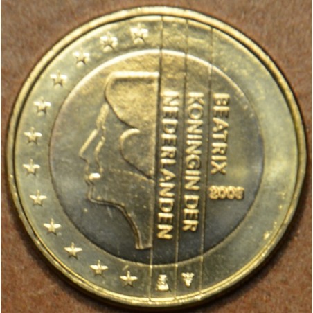 Euromince mince 1 Euro Holandsko 2008 - Kráľovná Beatrix (UNC)