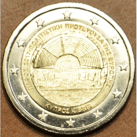 Euromince mince 2 Euro Cyprus 2017 - Pafos - mesto kultúry (UNC)