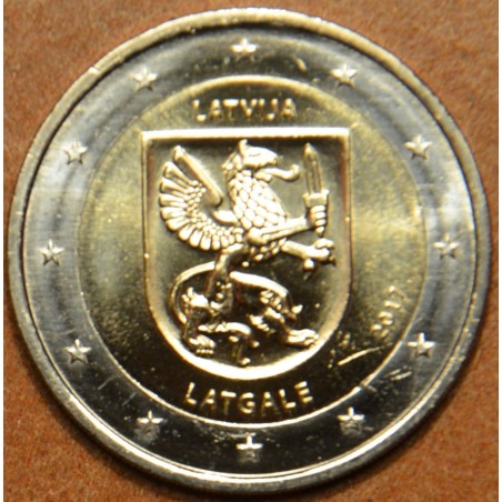 Euromince mince 2 Euro Lotyšsko 2017 - Región Latgale (UNC)