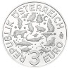 eurocoin eurocoins 3 Euro Austria 2017 Wolf (UNC)