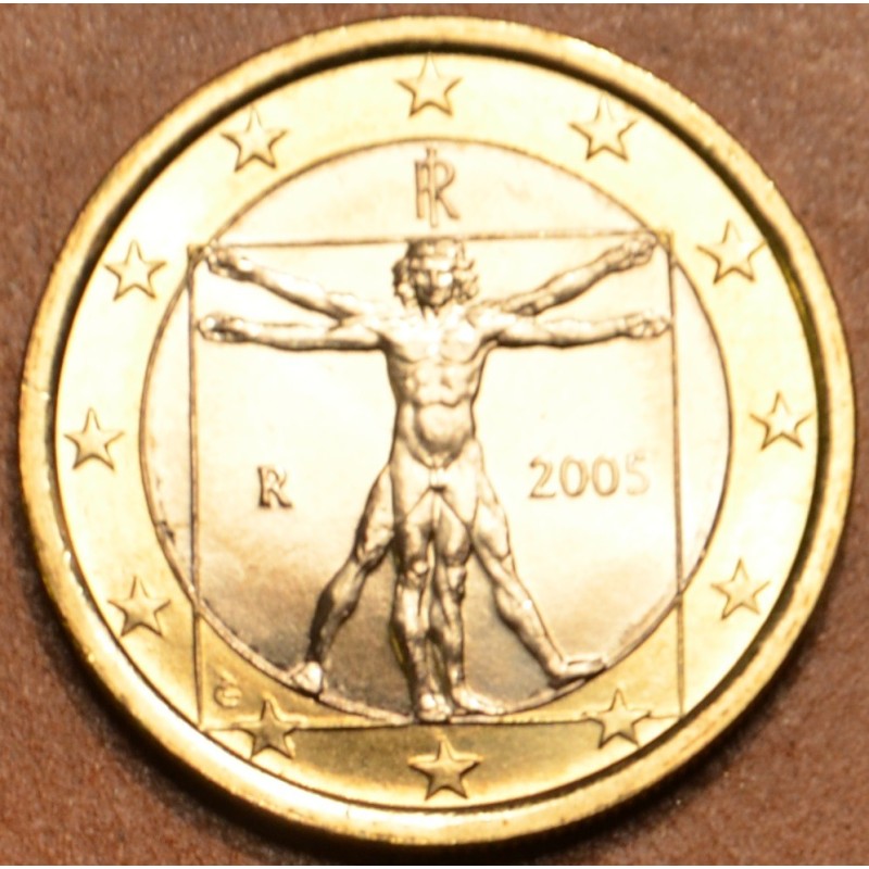 euroerme érme 1 Euro Olaszország 2005 (UNC)