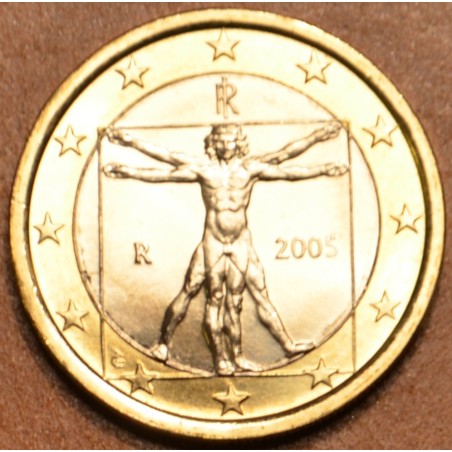 Euromince mince 1 Euro Taliansko 2005 (UNC)
