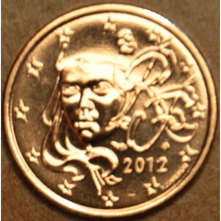 euroerme érme 1 cent Franciaország 2012 (UNC)