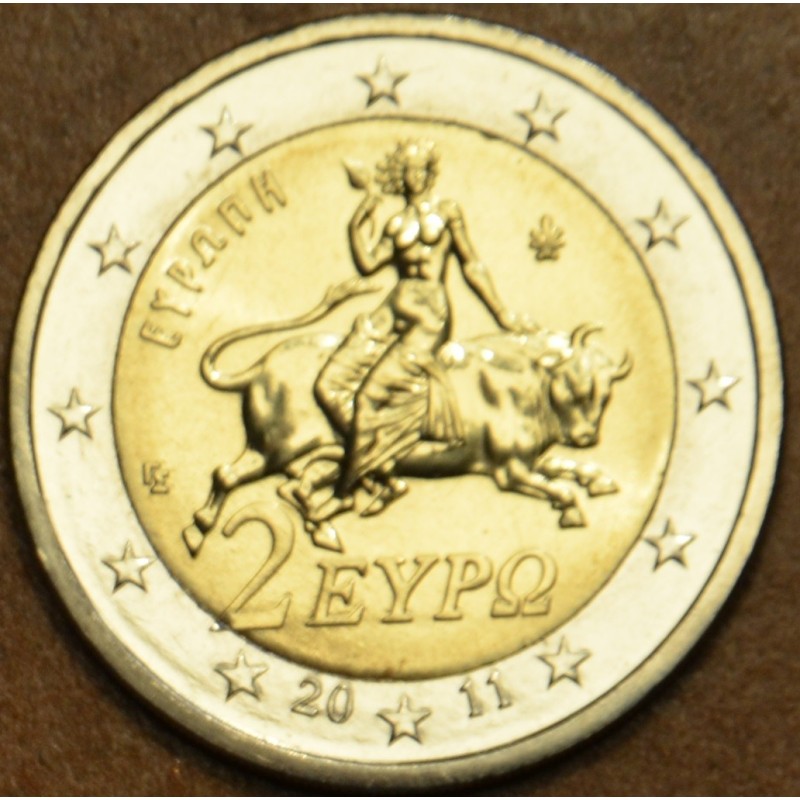 euroerme érme 2 Euro Görögország 2011 (UNC)