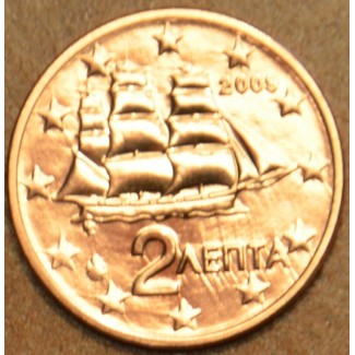 euroerme érme 2 cent Görögország 2009 (UNC)