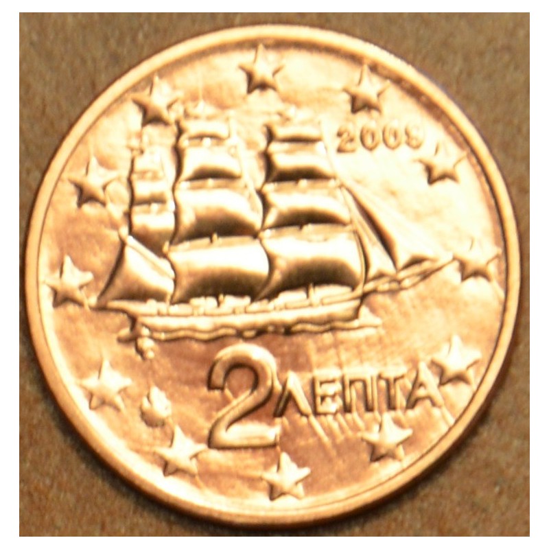 Euromince mince 2 cent Grécko 2009 (UNC)