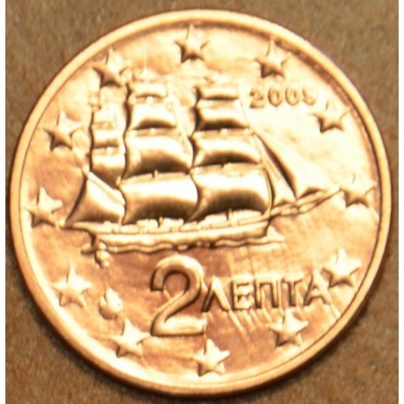 Euromince mince 2 cent Grécko 2009 (UNC)