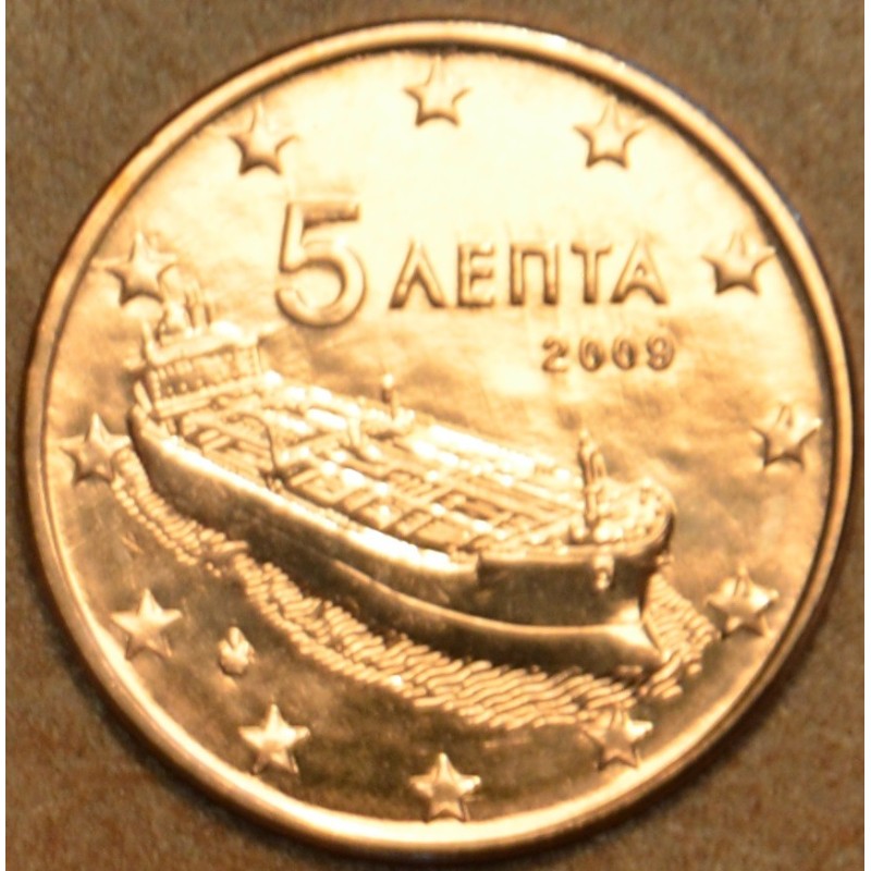 euroerme érme 5 cent Görögország 2009 (UNC)
