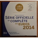 France 2014 set of 8 eurocoins (BU)