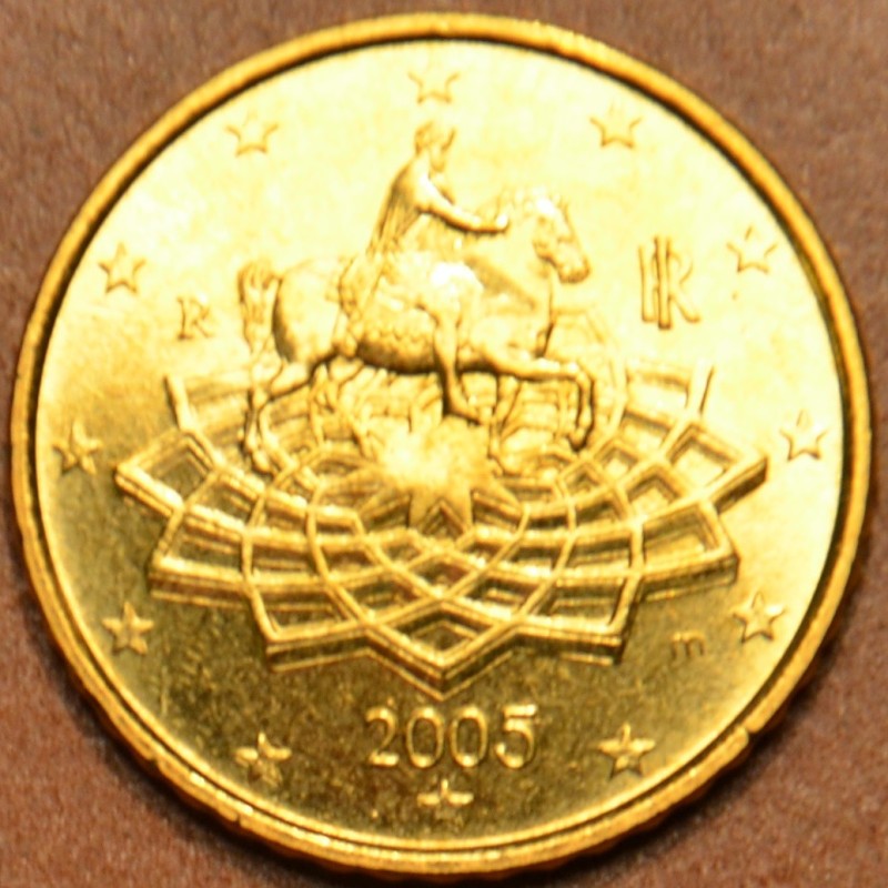 eurocoin eurocoins 50 cent Italy 2005 (UNC)