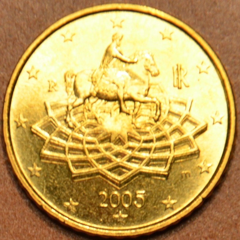 euroerme érme 50 cent Olaszország 2005 (UNC)