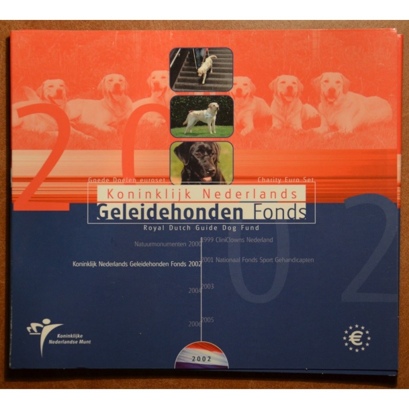 euroerme érme Holland 8 részes forgalmi sor 2002 (BU)