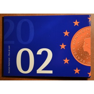 Euromince mince Sada 8 mincí Holandsko 2002 (BU)