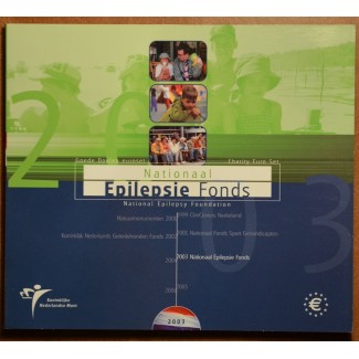 Euromince mince Sada 8 mincí Holandsko 2003 (BU)