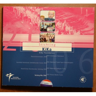 Euromince mince Sada 8 mincí Holandsko 2006 (BU)