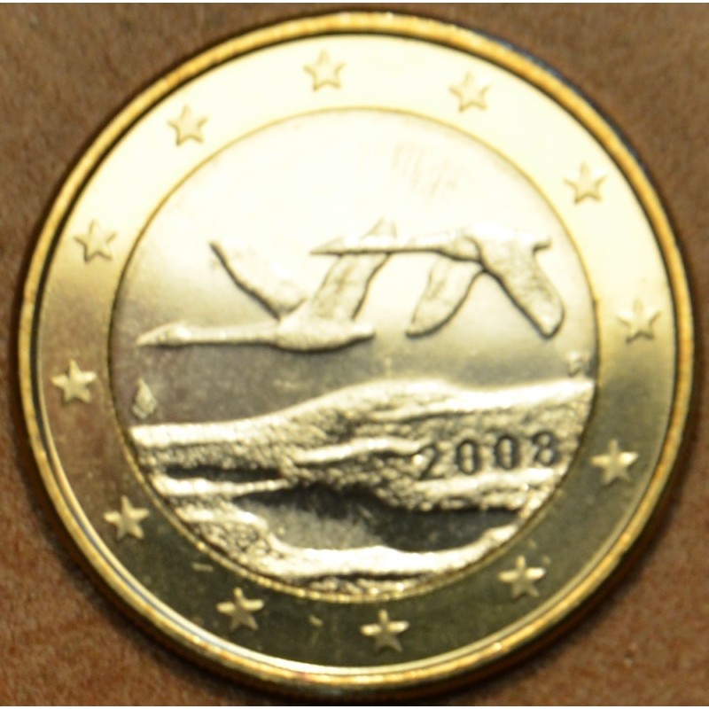 euroerme érme 1 Euro Finnország 2008 (UNC)