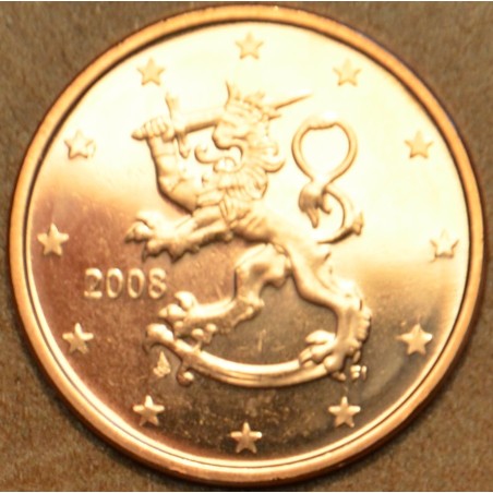 eurocoin eurocoins 1 cent Finland 2008 (UNC)