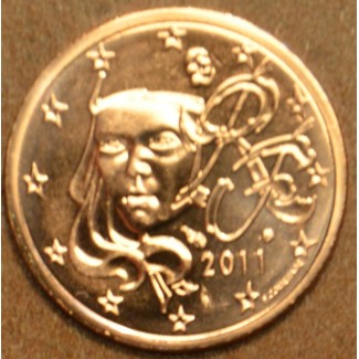 Euromince mince 2 cent Francúzsko 2011 (UNC)