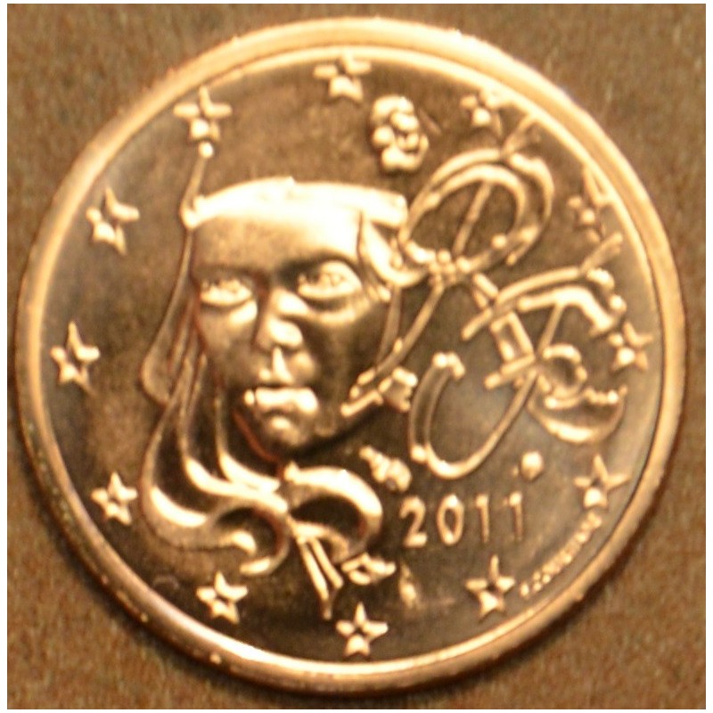 euroerme érme 2 cent Franciaország 2011 (UNC)