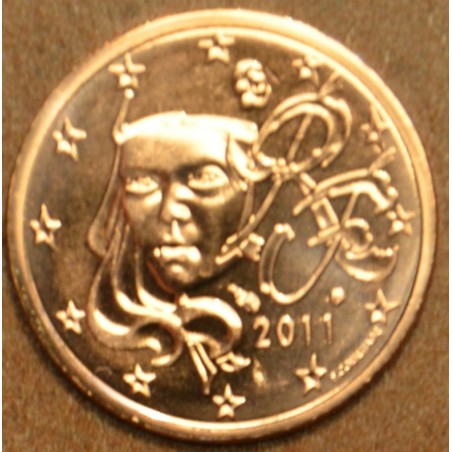 Euromince mince 2 cent Francúzsko 2011 (UNC)