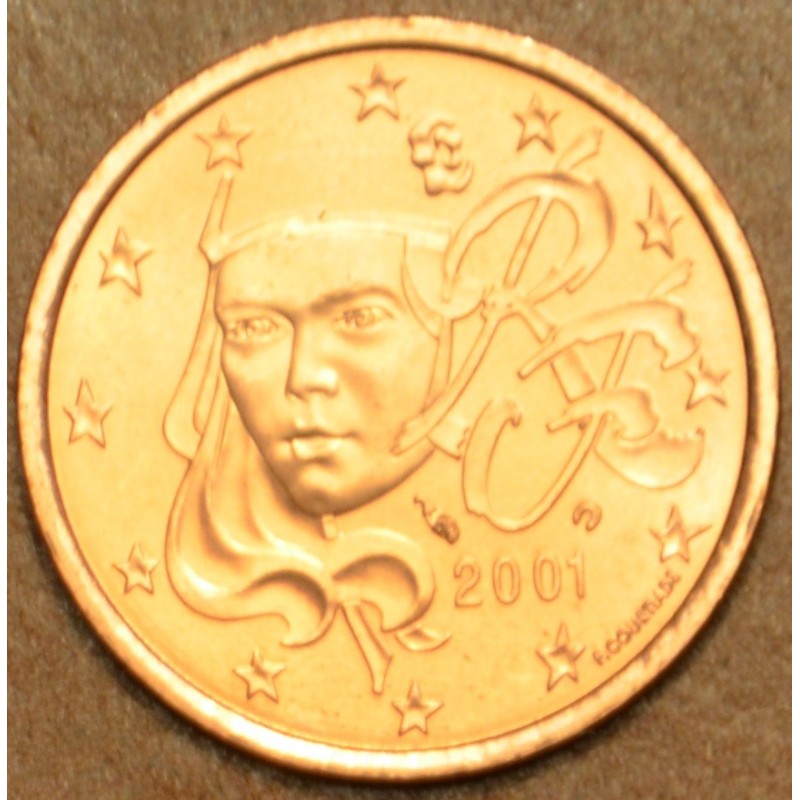 Euromince mince 2 cent Francúzsko 2001 (UNC)