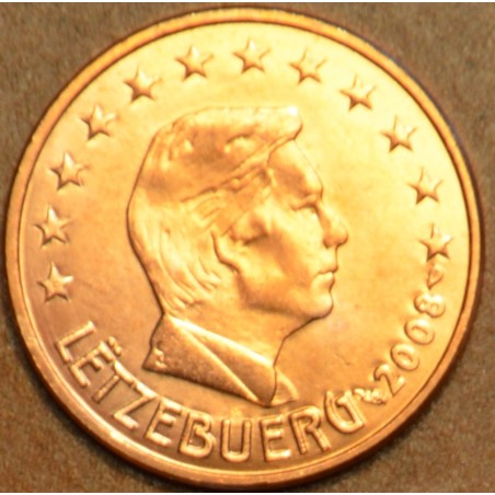 euroerme érme 1 cent Luxemburg 2008 (UNC)