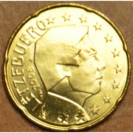 Euromince mince 20 cent Luxembursko 2008 (UNC)
