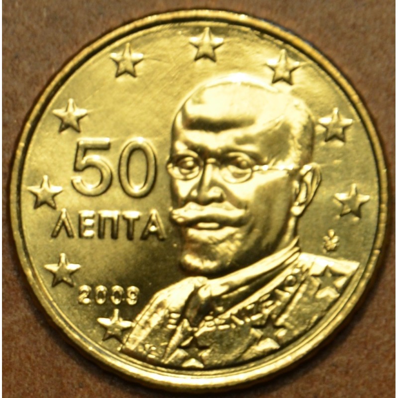 eurocoin eurocoins 50 cent Greece 2009 (UNC)