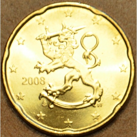 euroerme érme 20 cent Finnország 2008 (UNC)