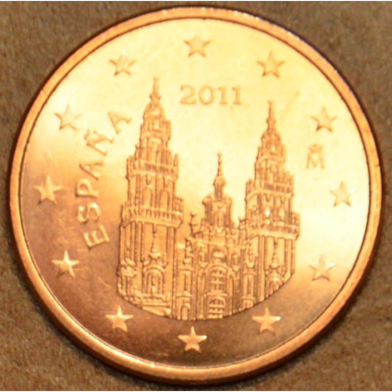 euroerme érme 1 cent Spanyolország 2011 (UNC)