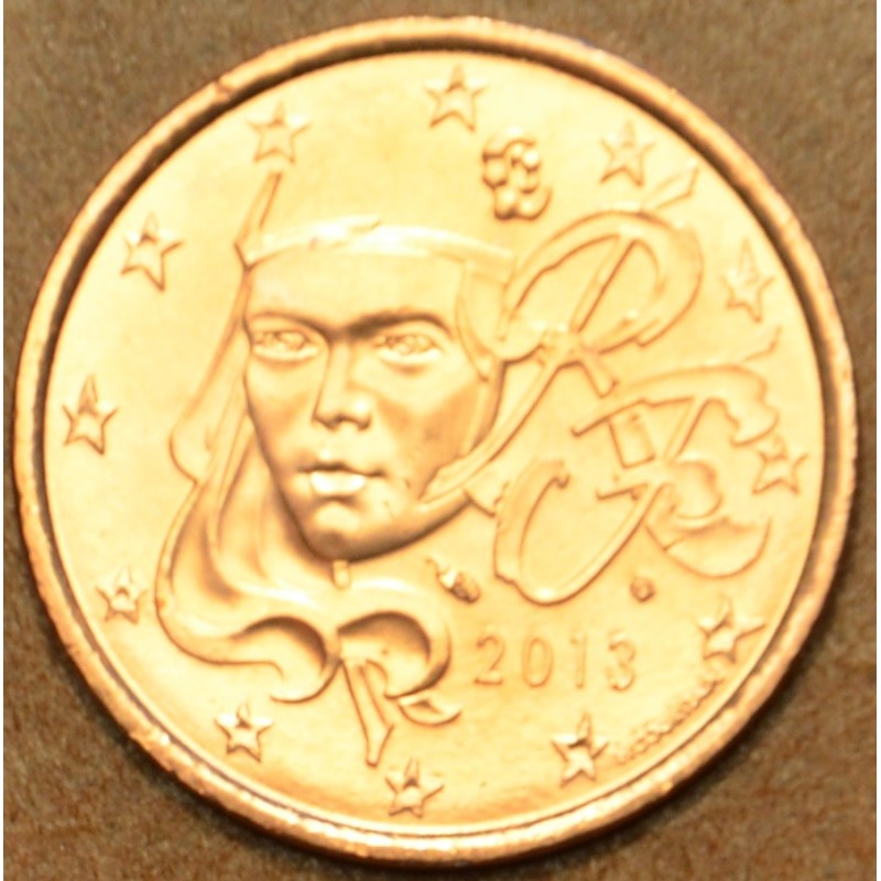 Euromince mince 1 cent Francúzsko 2013 (UNC)