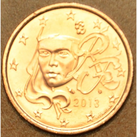 Euromince mince 1 cent Francúzsko 2013 (UNC)
