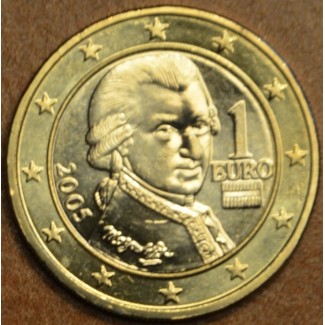 Euromince mince 1 Euro Rakúsko 2005 (UNC)