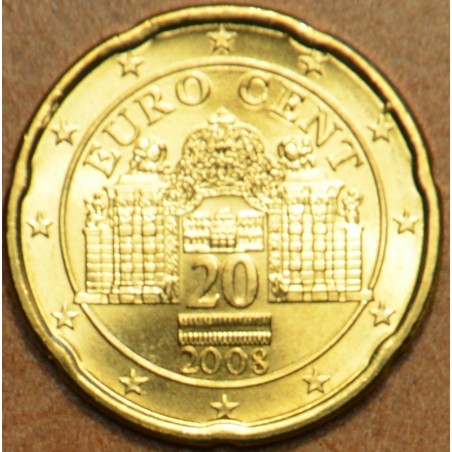 euroerme érme 20 cent Ausztria 2008 (UNC)