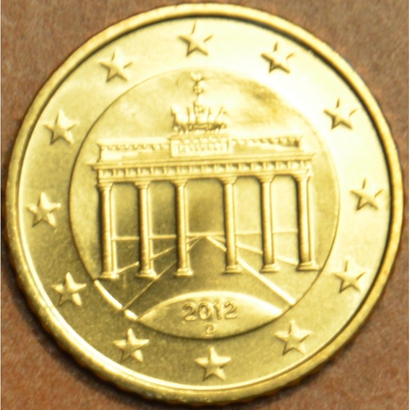eurocoin eurocoins 50 cent Germany \\"D\\" 2012 (UNC)