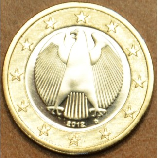 Euromince mince 1 Euro Nemecko \\"D\\" 2012 (UNC)