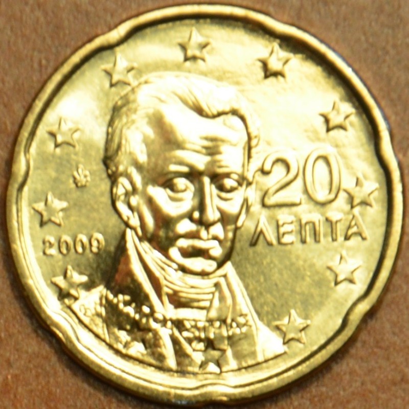 Euromince mince 20 cent Grécko 2009 (UNC)
