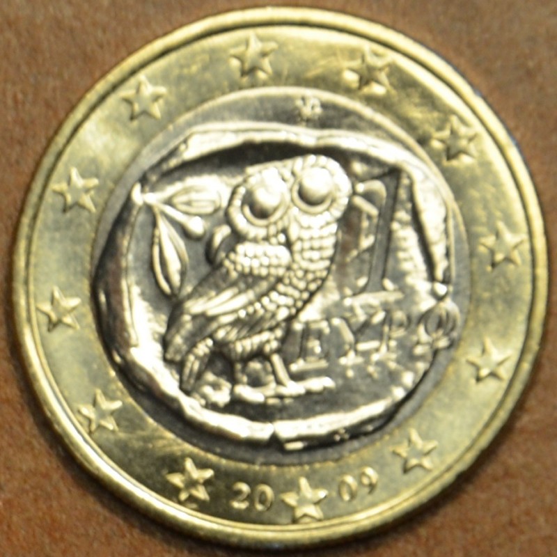 Euromince mince 1 Euro Grécko 2009 (UNC)