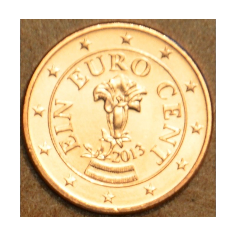 euroerme érme 1 cent Ausztria 2013 (UNC)